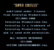 Image n° 1 - screenshots  : Super Castles